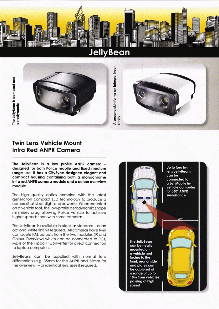 Image Sensing System's Jellybean ANPR technology 