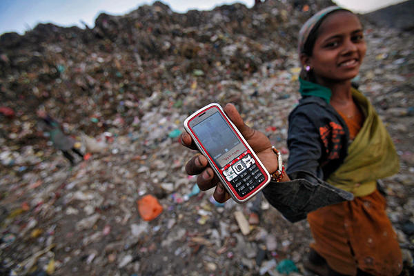 The promise, and problems, of mobile phones in the developing world