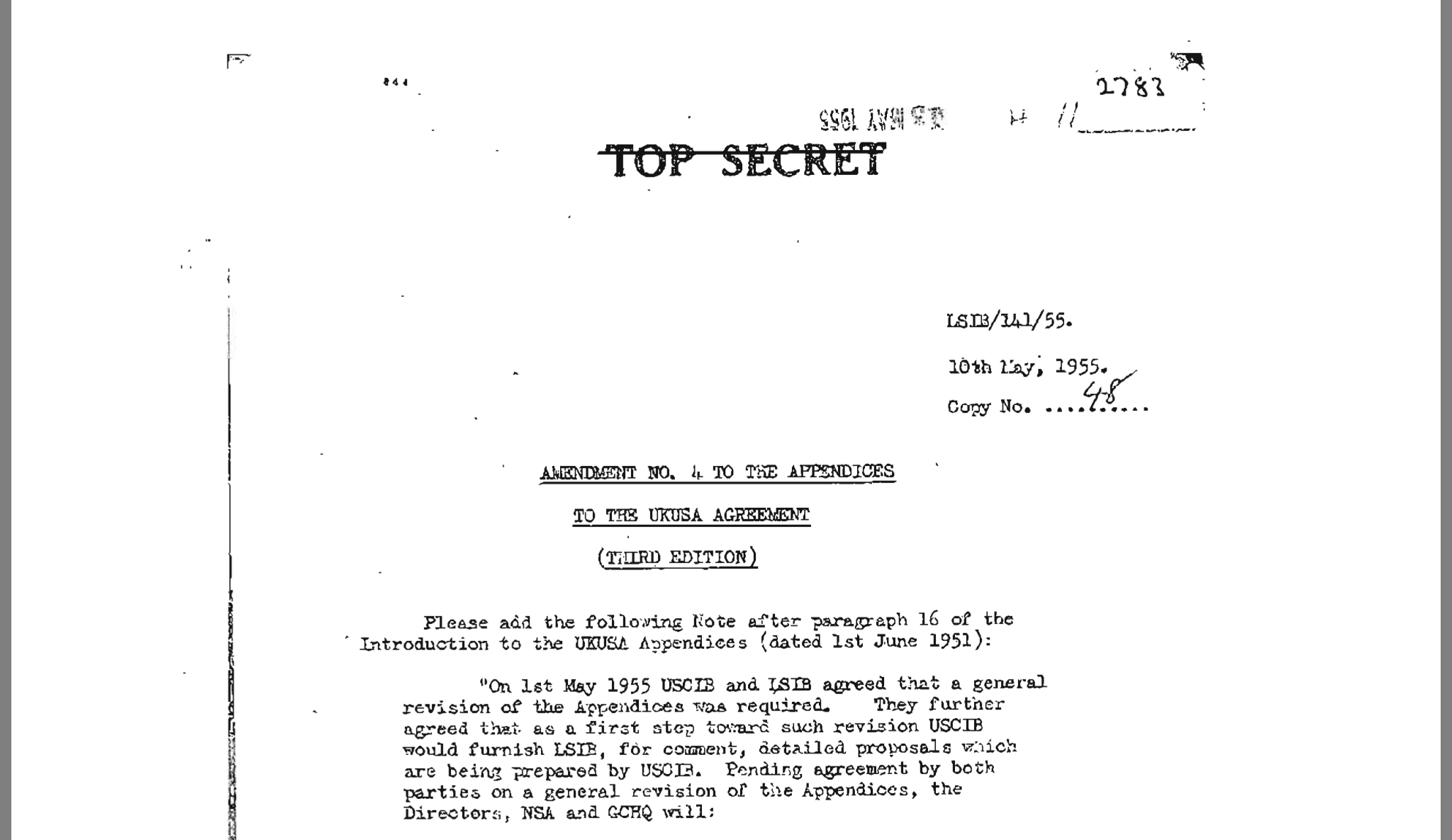 Privacy International Files Lawsuit To Compel Disclosure Of Secretive 1946 Surveillance Agreement