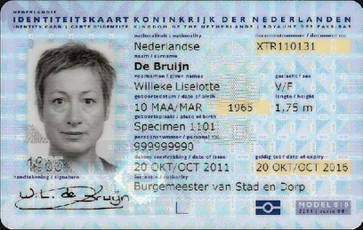 Dutch ID card