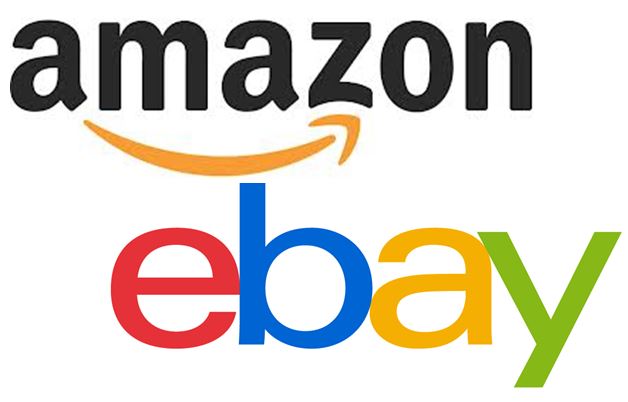 Amazon Ebay logos