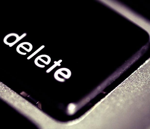 delete button