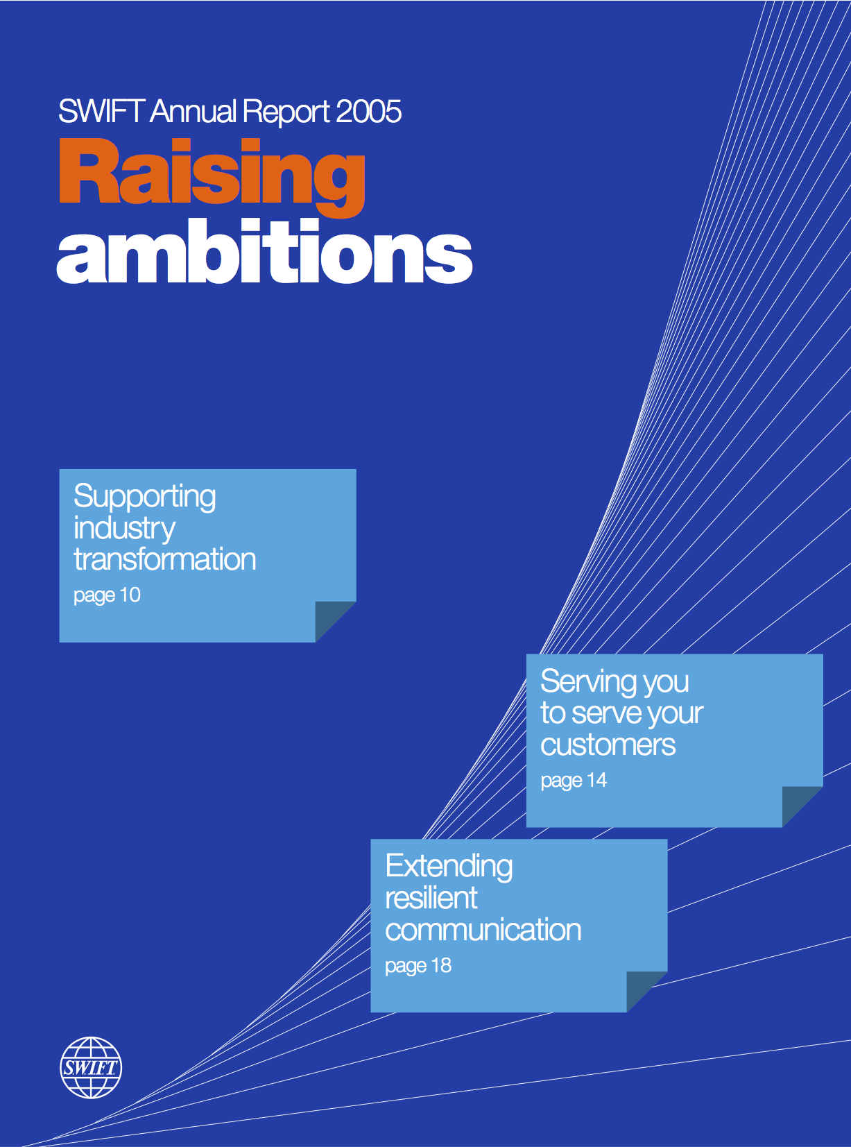 SWIFT annual report cover