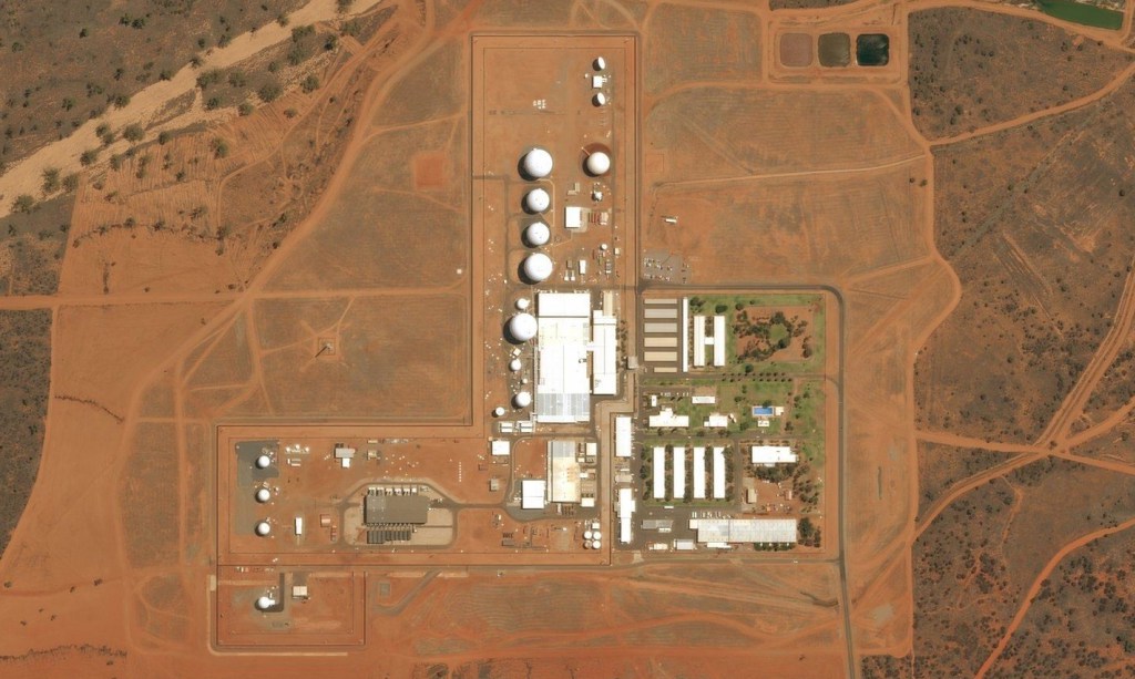Pine Gap aerial view