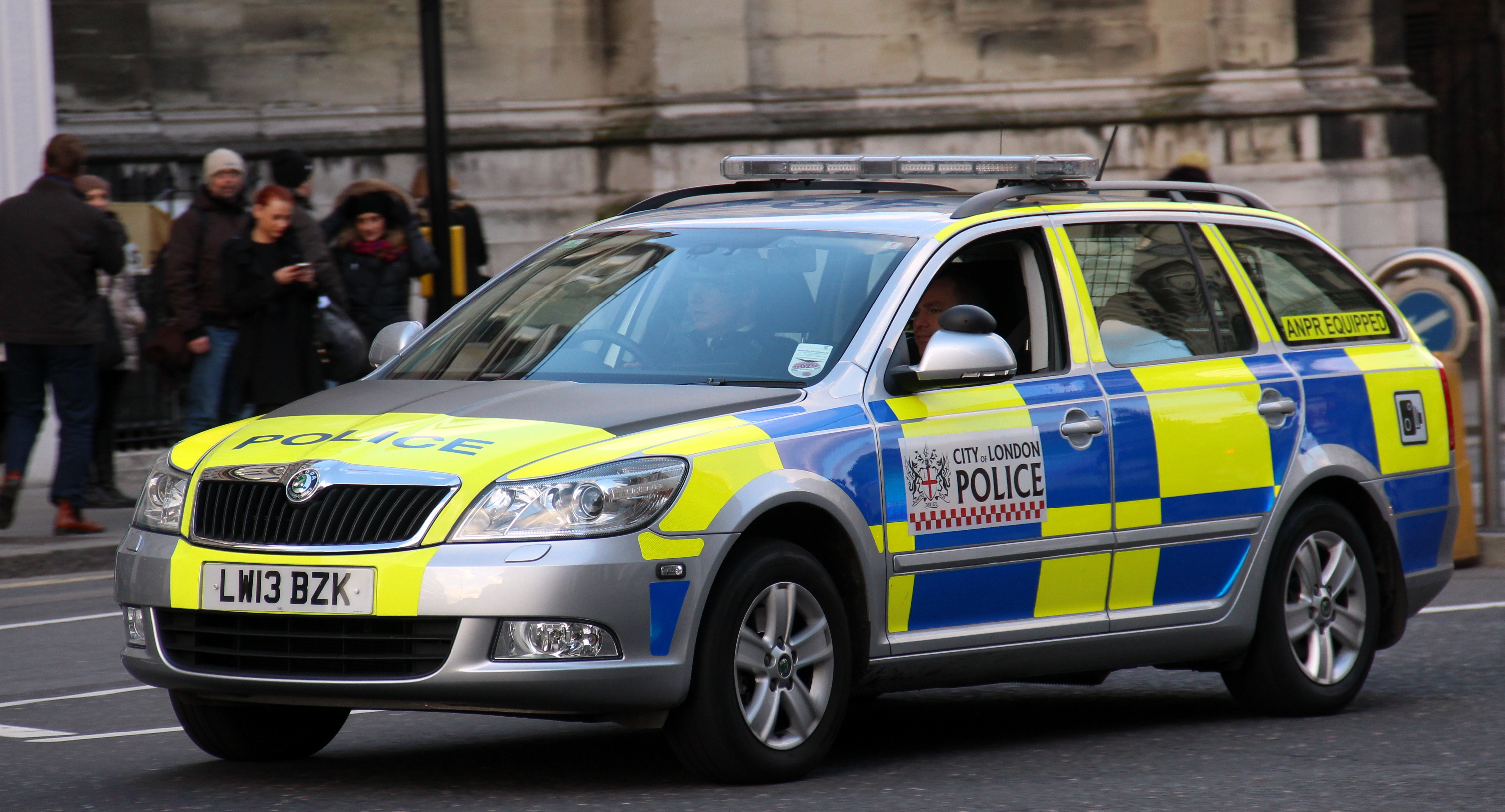 UK police car