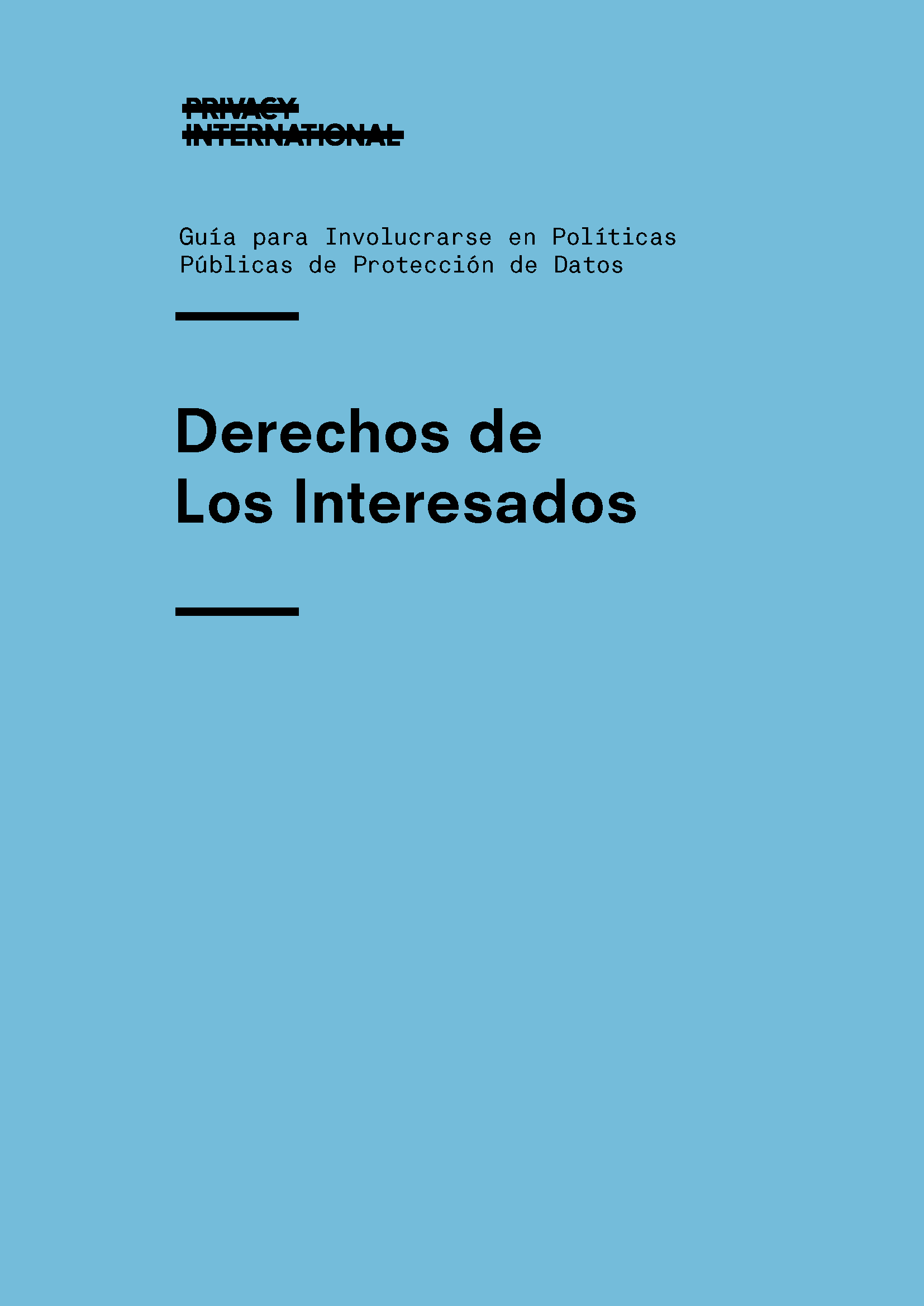 Derechos de Los Interesados