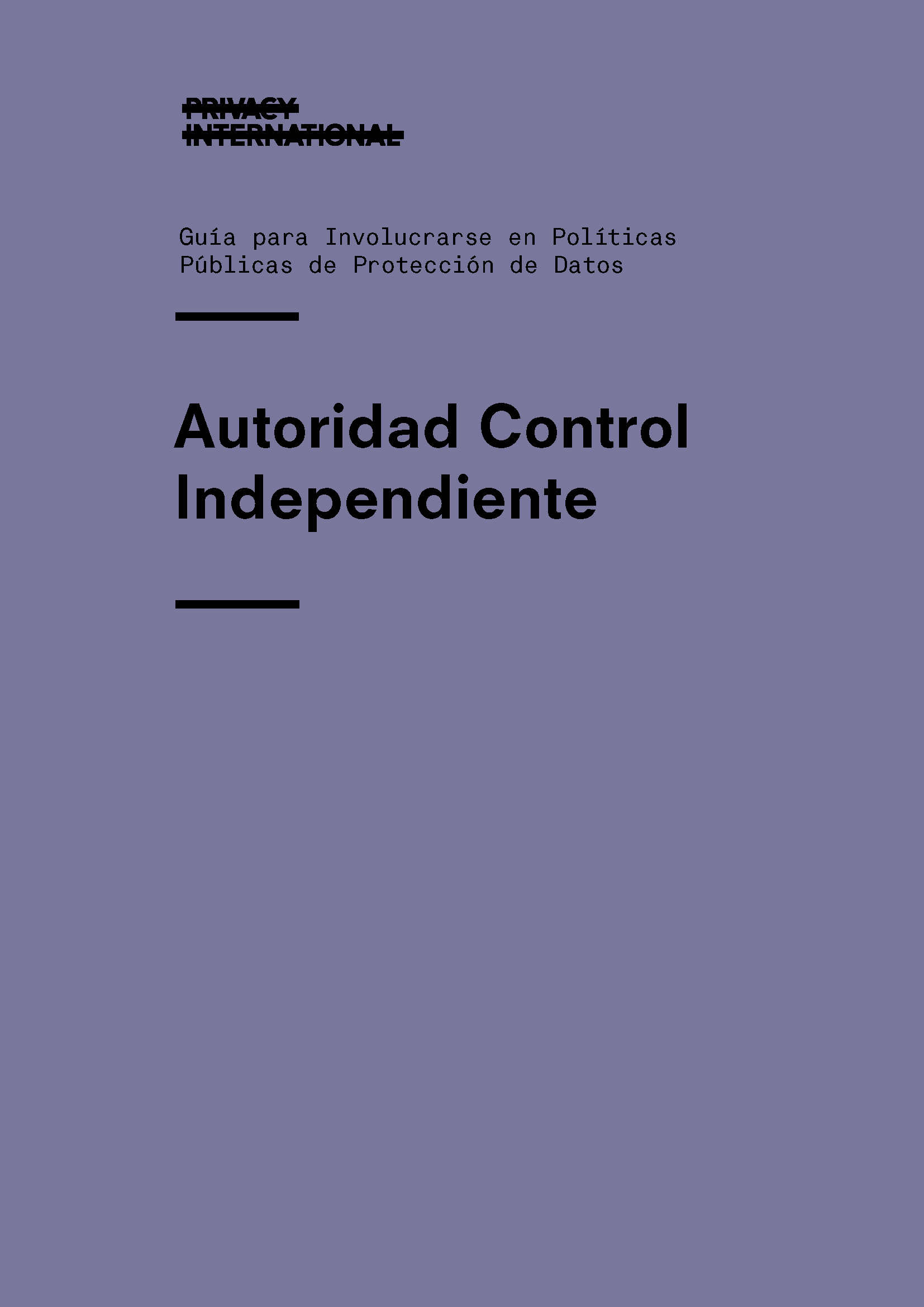 Autoridad Control Independiente