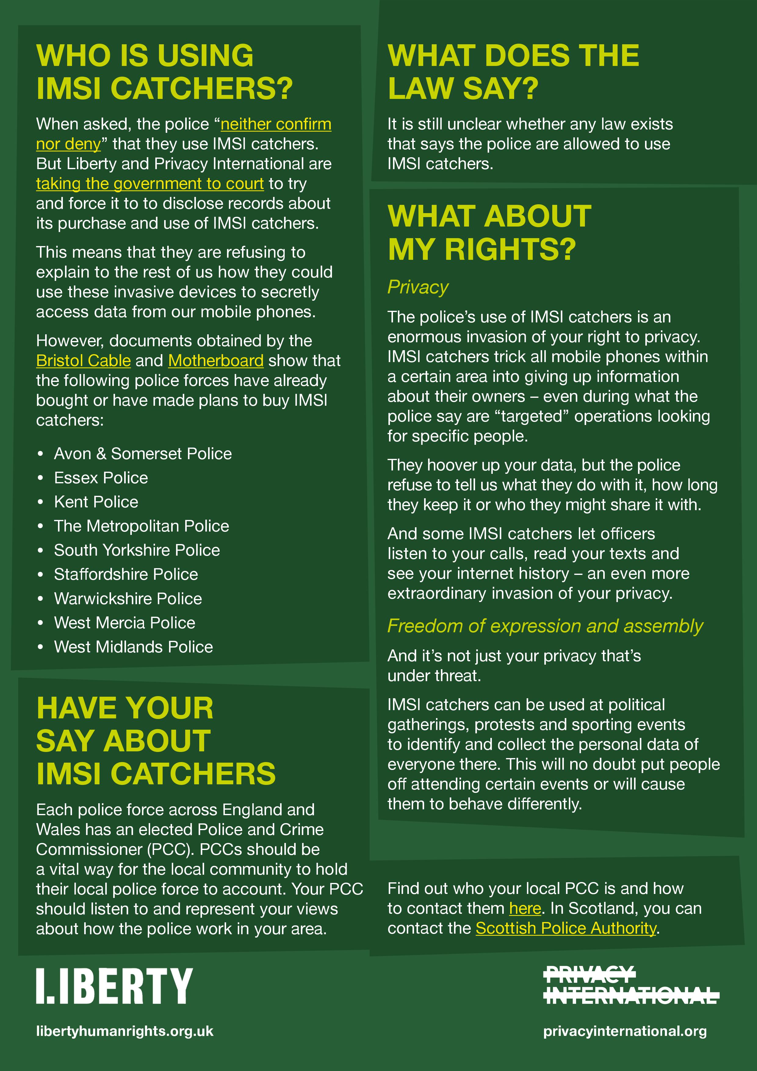 IMSI catcher explainer