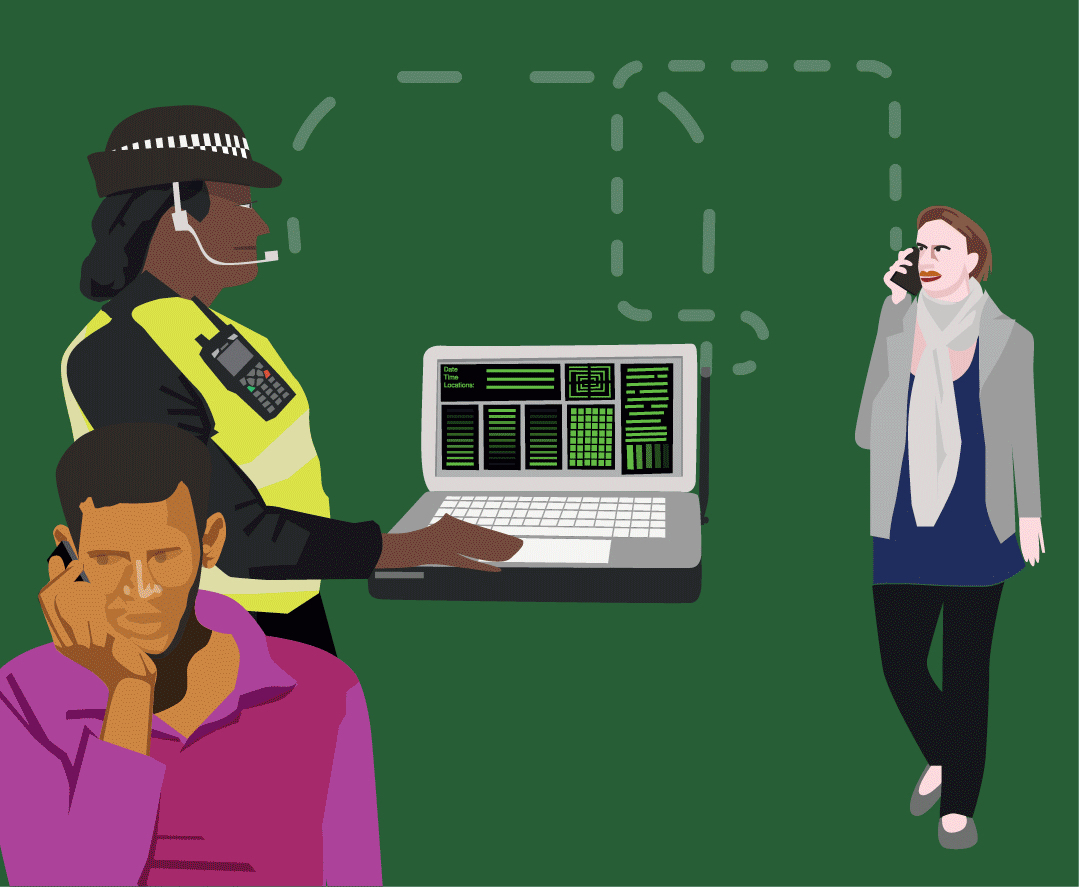 IMSI catcher graphic