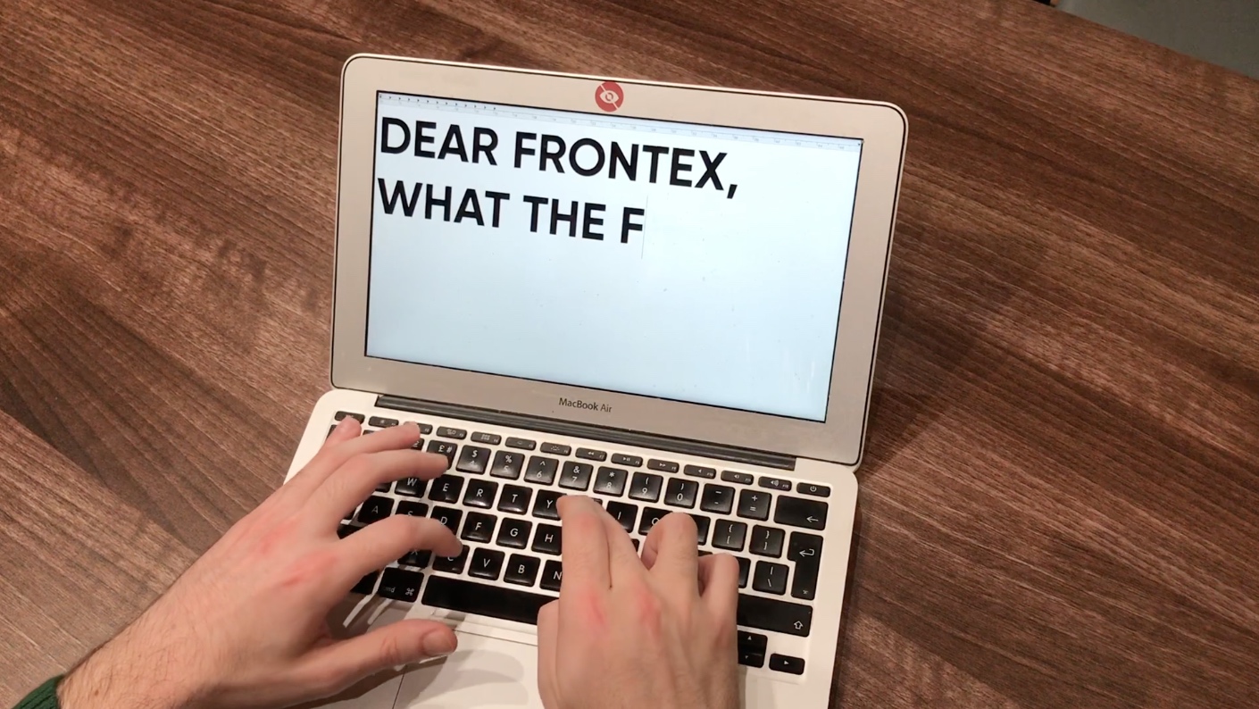 Frontex social media