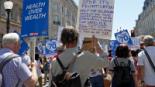 NHS Protest London - Health Over Wealth!