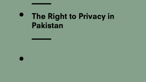 The Right to Privacy in Pakistan: Privacy International’s Submission to the Human Rights Committee