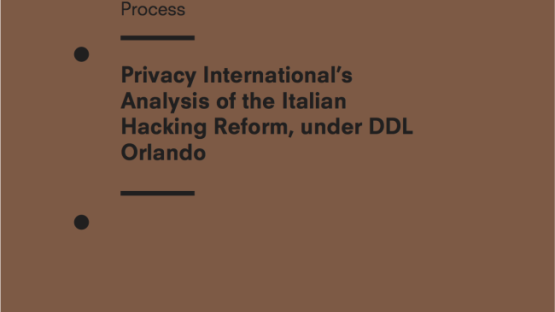 Privacy International's Analysis Of The Italian Hacking Reform, Under DDL Orlando