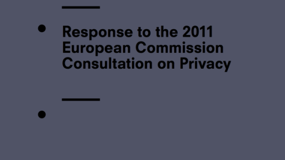 Response To The 2011 European Commission Consultation On Privacy