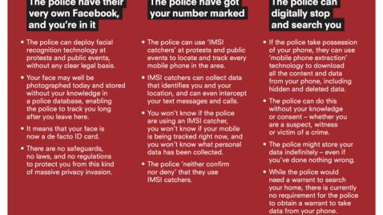 police tech leaflet