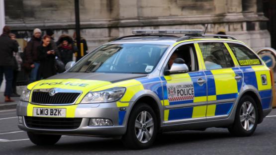 UK police car