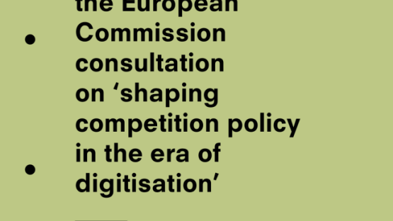 Privacy International’s submission to the European Commission consultation on ‘shaping competition policy in the era of digitisation’