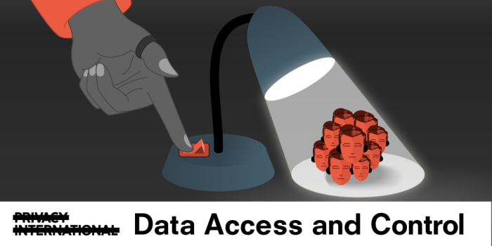 Monday: Watching the watchers: Accessing and challenging control over our data​​​​​​​