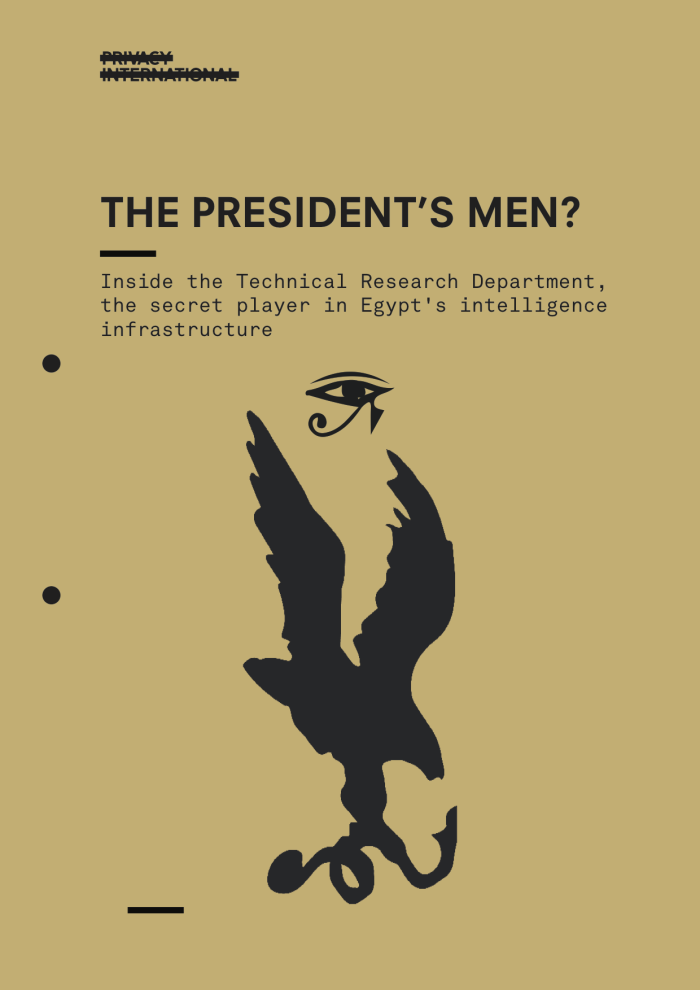 The President's Men? Inside The Technical Research Department, The Secret Player In Egypt's Intelligence Infrastructure
