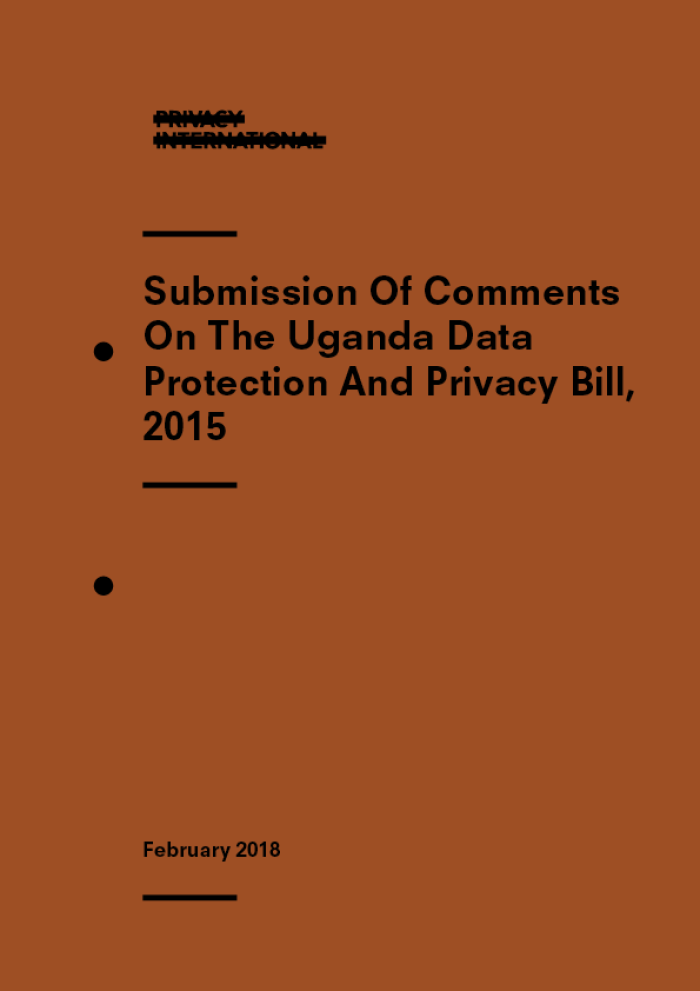 Advocating for Ugandans to be protected by the highest data protection safeguards