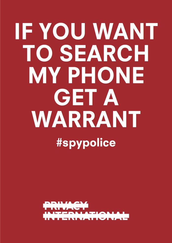 Get a warrant poster