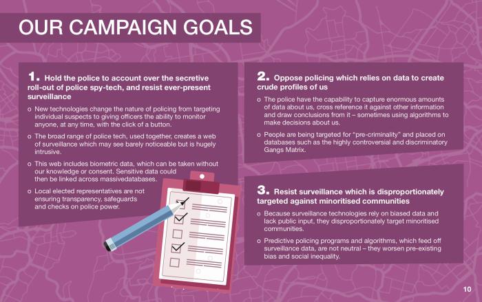 our campaign goals