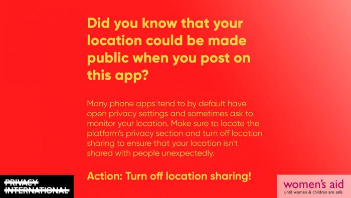 Did you know that your location could be made public when you post on apps?