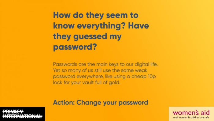 How do they seem to know everything? Have they guessed my password?