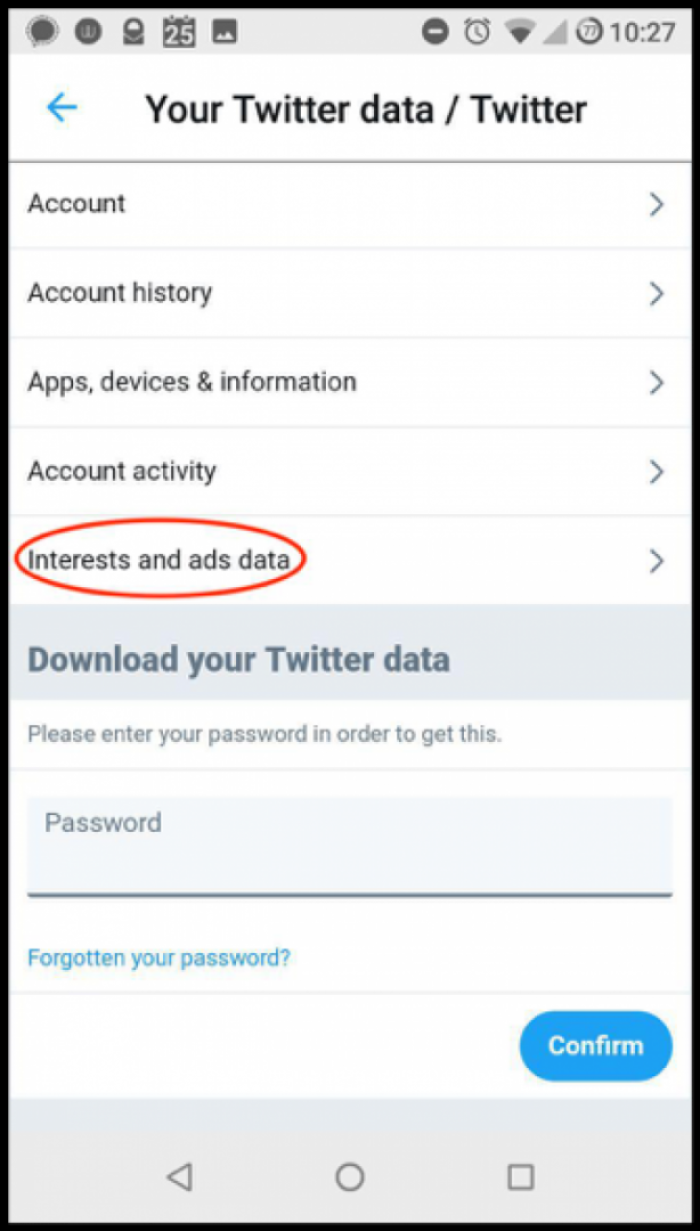 Click on the different options and see/delete everything you can