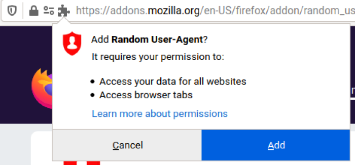 prompt firefox