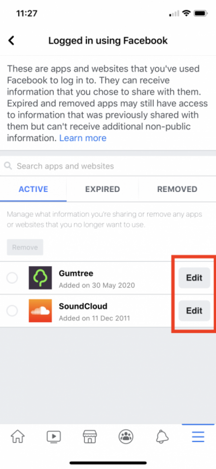 Third Parties iOS