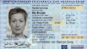 Dutch ID card