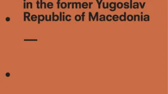 The Right to Privacy in the former Yugoslav Republic of Macedonia