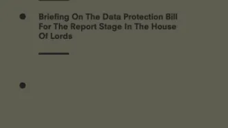 Privacy International's Briefing on the UK Data Protection Bill at House of Lords Report Stage