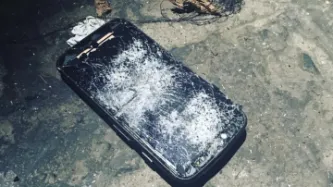 Smashed Phone