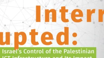 connect interrupted report cover Palestine ICT