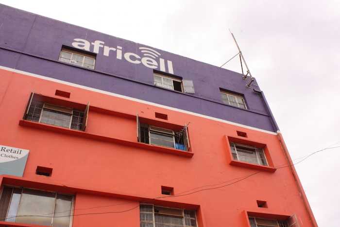 Building with Africel Logo