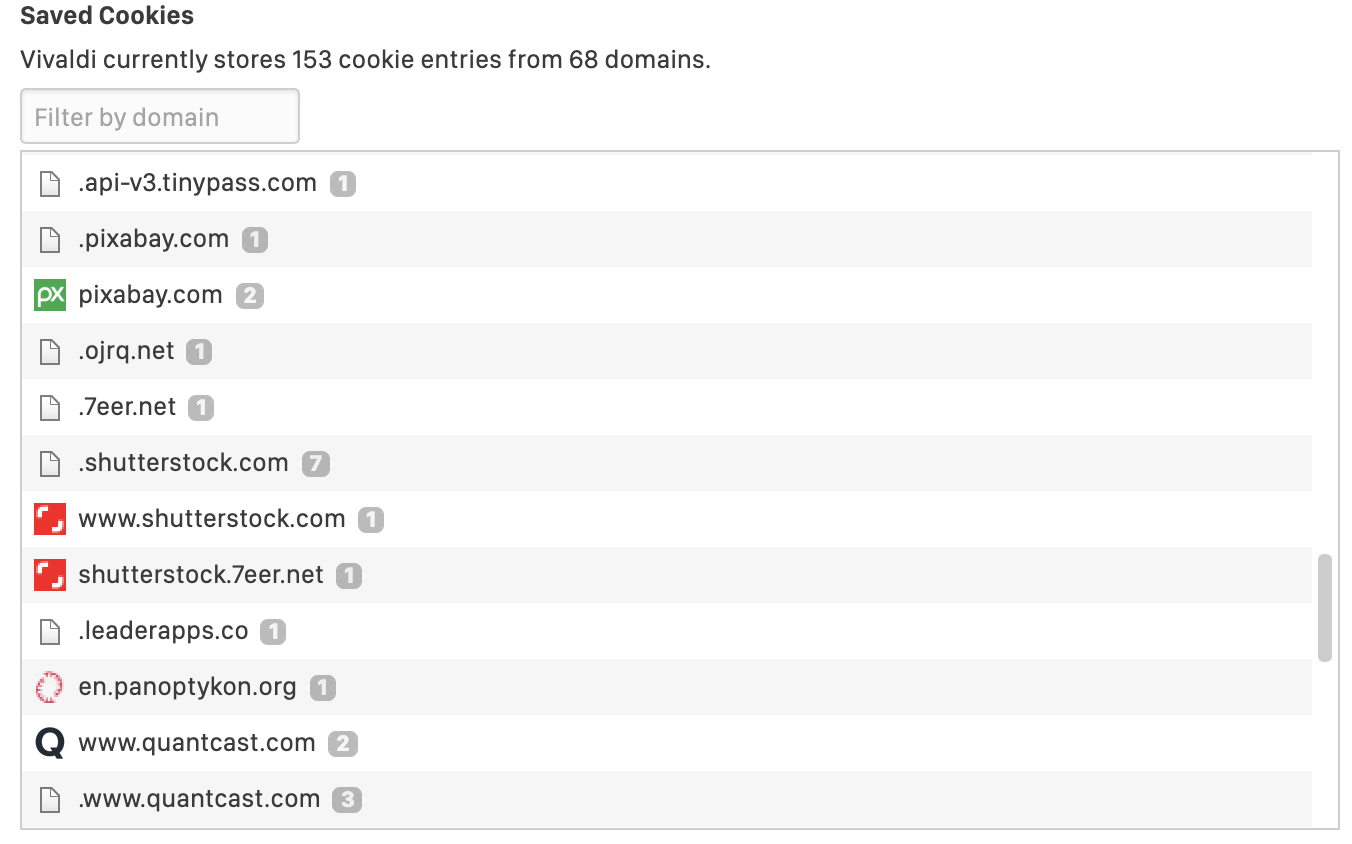 browser cookies