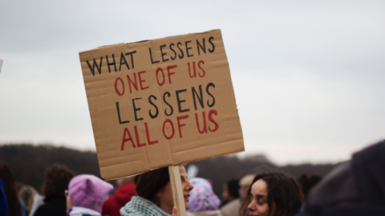 protests placard