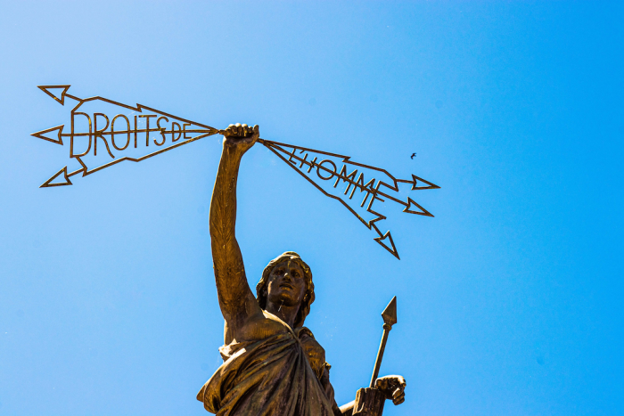 statute dedicated to human rights