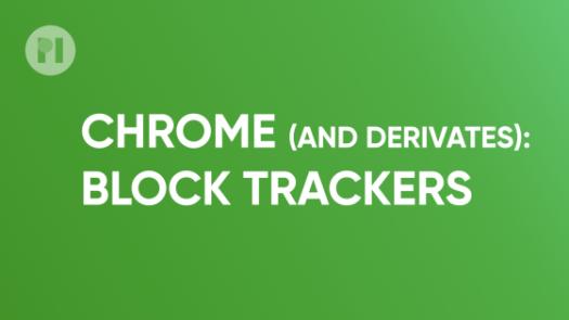 Chrome block trackers privacy badger