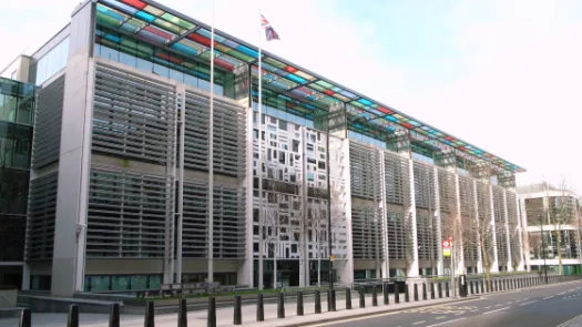 Picture of the UK Home Office Building.
