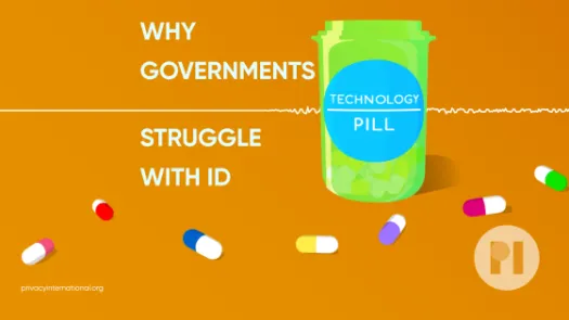 Technology Pill logo with title Why governments struggle with ID