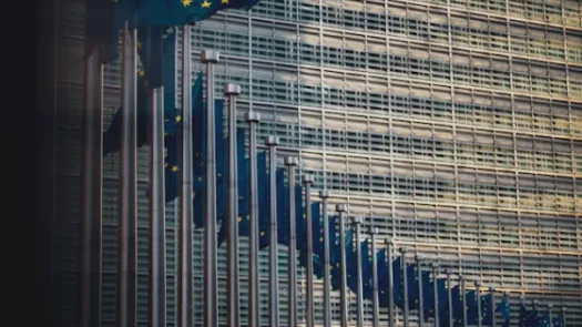 Building of European Commission in Brussels