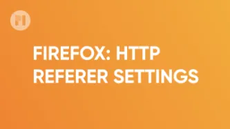 Firefox HTTP referer settings