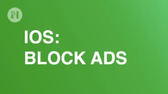 IOS Block Ads